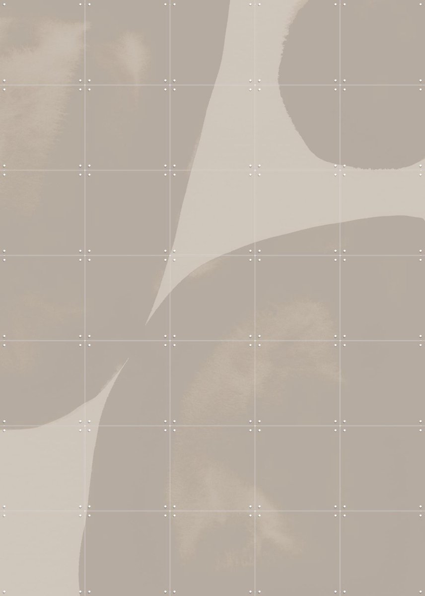 IXXI Shapes 11, Mareike Böhmer - 100 x 140 cm - Gratis ophangtool - Grote wanddecoratie en posters - Minimalisme, Abstract, Grafisch Ontwerp