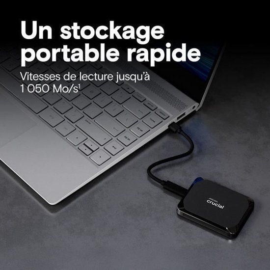 Crucial X9 2 TB Zwart van Crucial — afbeelding 2