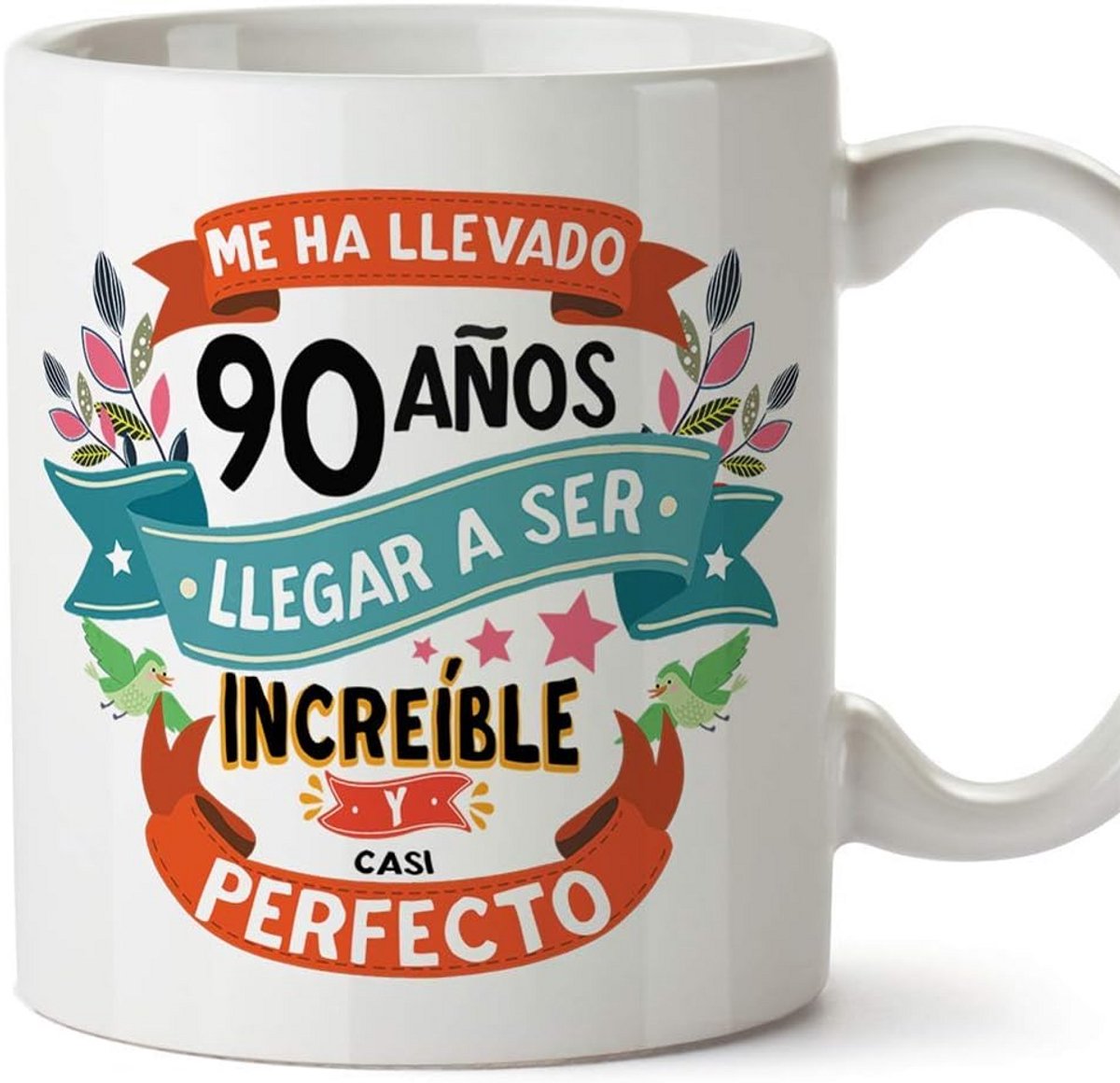Keramische Mok 330ml met Spaanse Tekst - Cadeau Idee