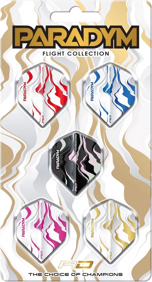Dart Flights Set Professioneel Duurzaam 5 Sets Standaard Vorm Darts Accessoires