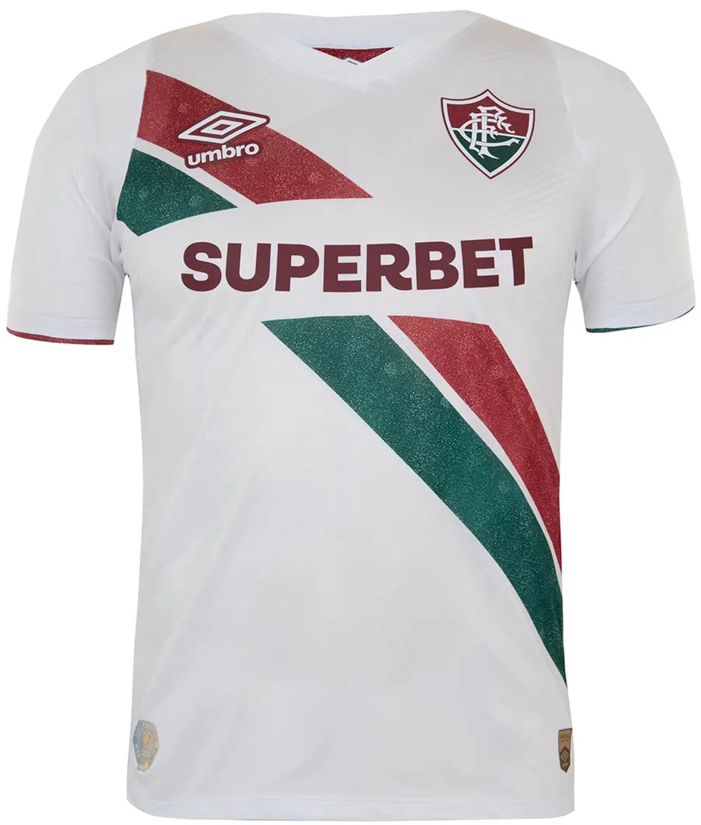 Fluminense Uitshirt 2025 - Brazilië Voetbalshirt - Fluminense - Umbro - Maat XXL - Globalsoccershop
