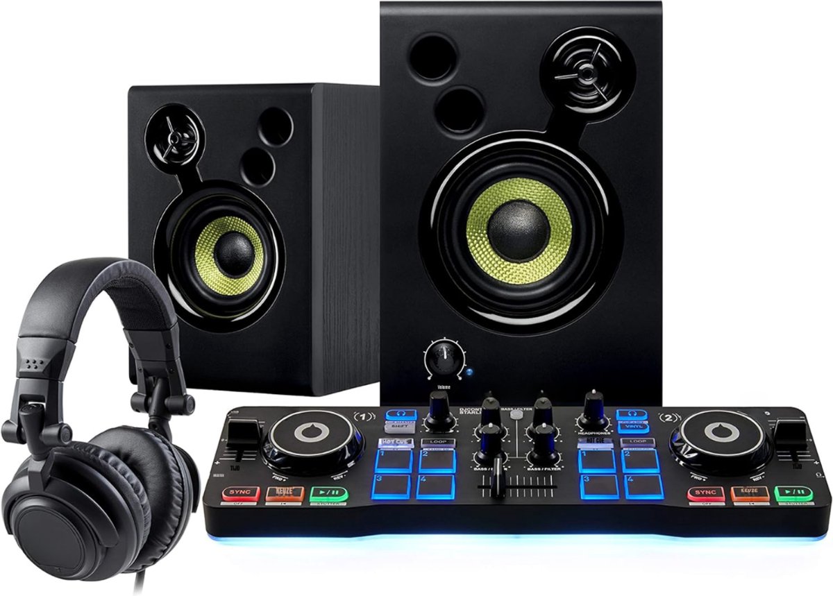 Core® DJ Controller - DJ - Controller - Zwart -‎14cm x 16cm x 20cm