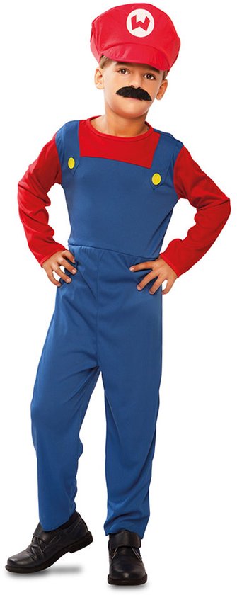 Mario kostuum peuter