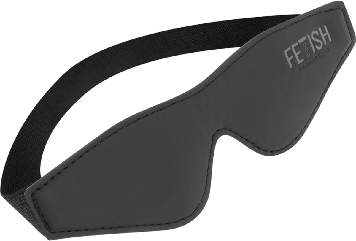 Fetish Submissive - Vegan Leather Mask With Noprene Lining