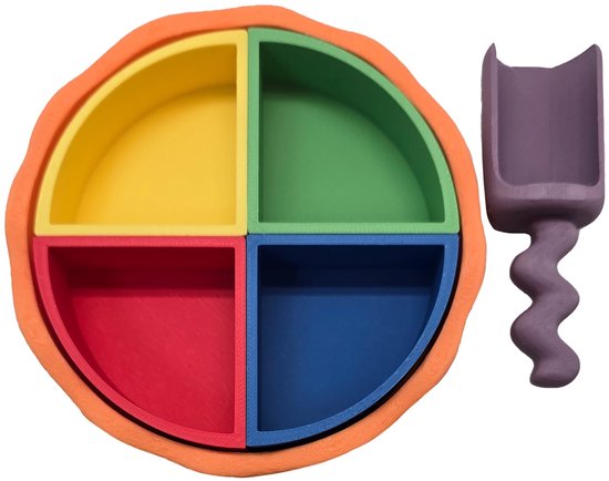 Grennn Mandigo Kwart Cirkel Set Regenboog