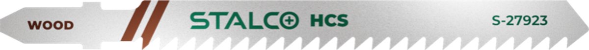Brzeszczoty voor decoupeerzagen - hout 2,5 x 75 mm, Bosch-houder, set van 5 stuks, STALCO S-27922