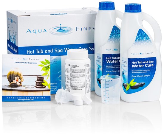 Pack d'entretien AquaFinesse pour spa, bain à remous ou bain à bulles
