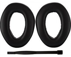 Set Oorkussens voor Sennheiser Koptelefoon – PXC480 Oorkussen – PXC480/PXC550/PXC550-II/MB660 UC/MB660 MC - Zacht Kunstleer met Traagschuim