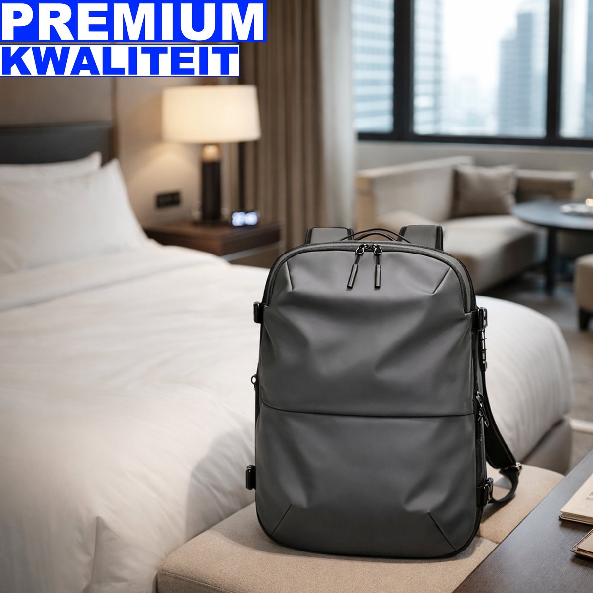 Rugzak Met Vacuüm - Handbagage - Reisrugzak - Vacuum Rugzak - Handbagage - Space+ Travel - Vacuum Backpack – foto 3