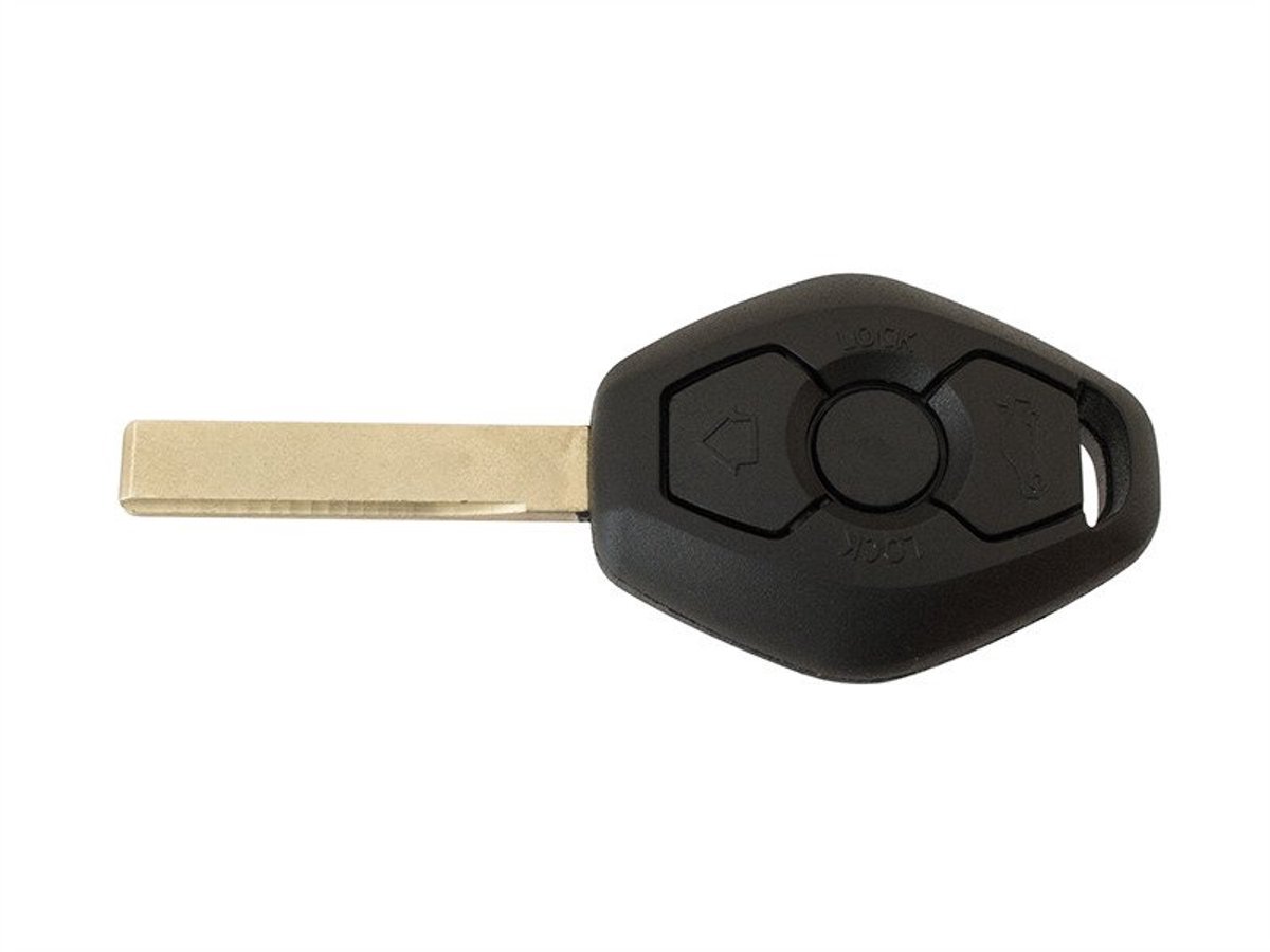 Modecar - Afstandsbediening Behuizing - BMW Serie 3, 5, 7, X3, X5 - 3 Knoppen - E36 E46 E39 E38 E83 E53