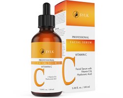 Sylk Vitamine C Serum & Hyaluronzuur serum | Anti Aging | Anti Rimpel | Gezicht Serum | Gezichtsverzorging | 100 ml