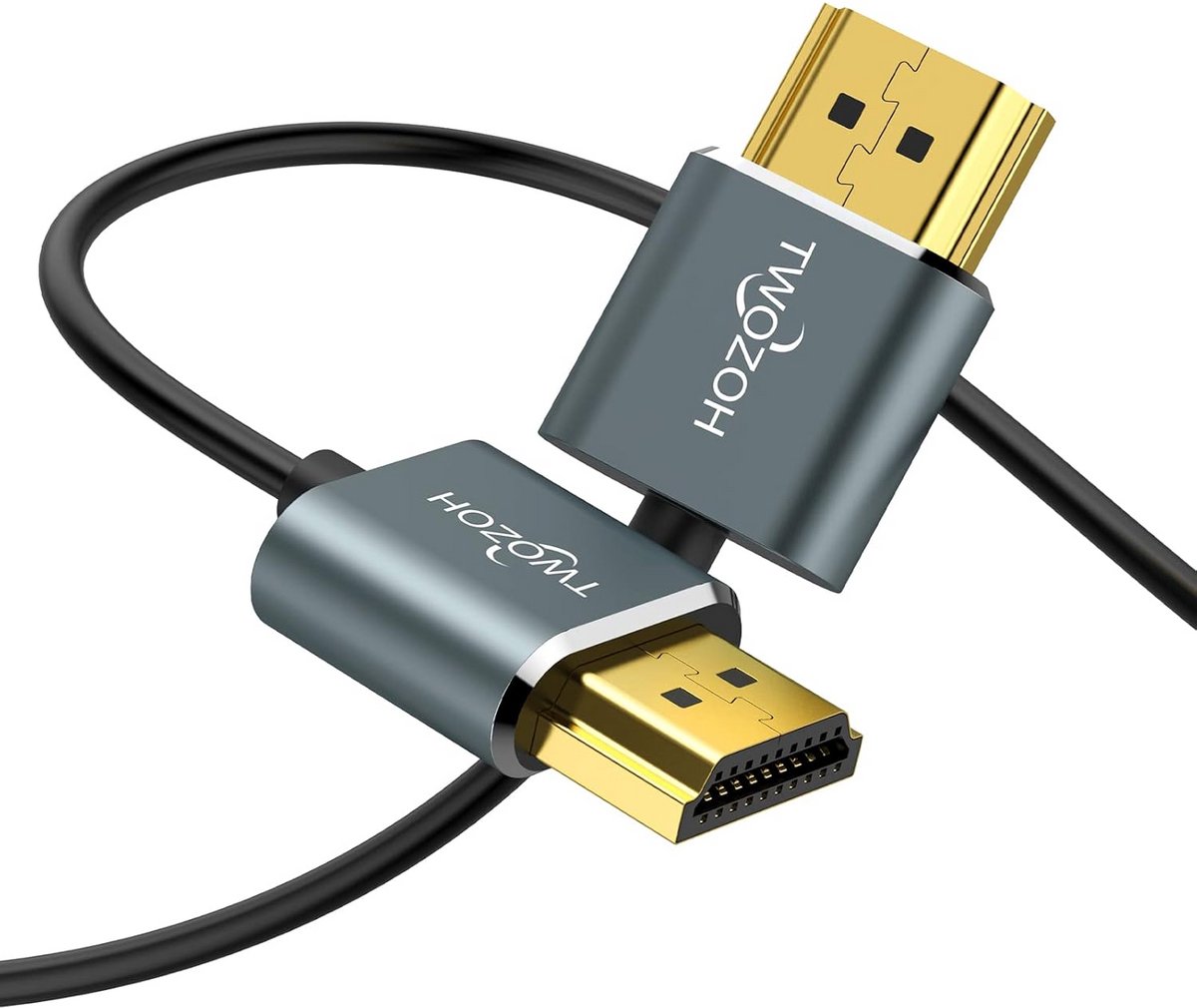 Ultradunne HDMI naar HDMI Kabel 1M - Flexibele 4K HDMI Kabel tot 60Hz