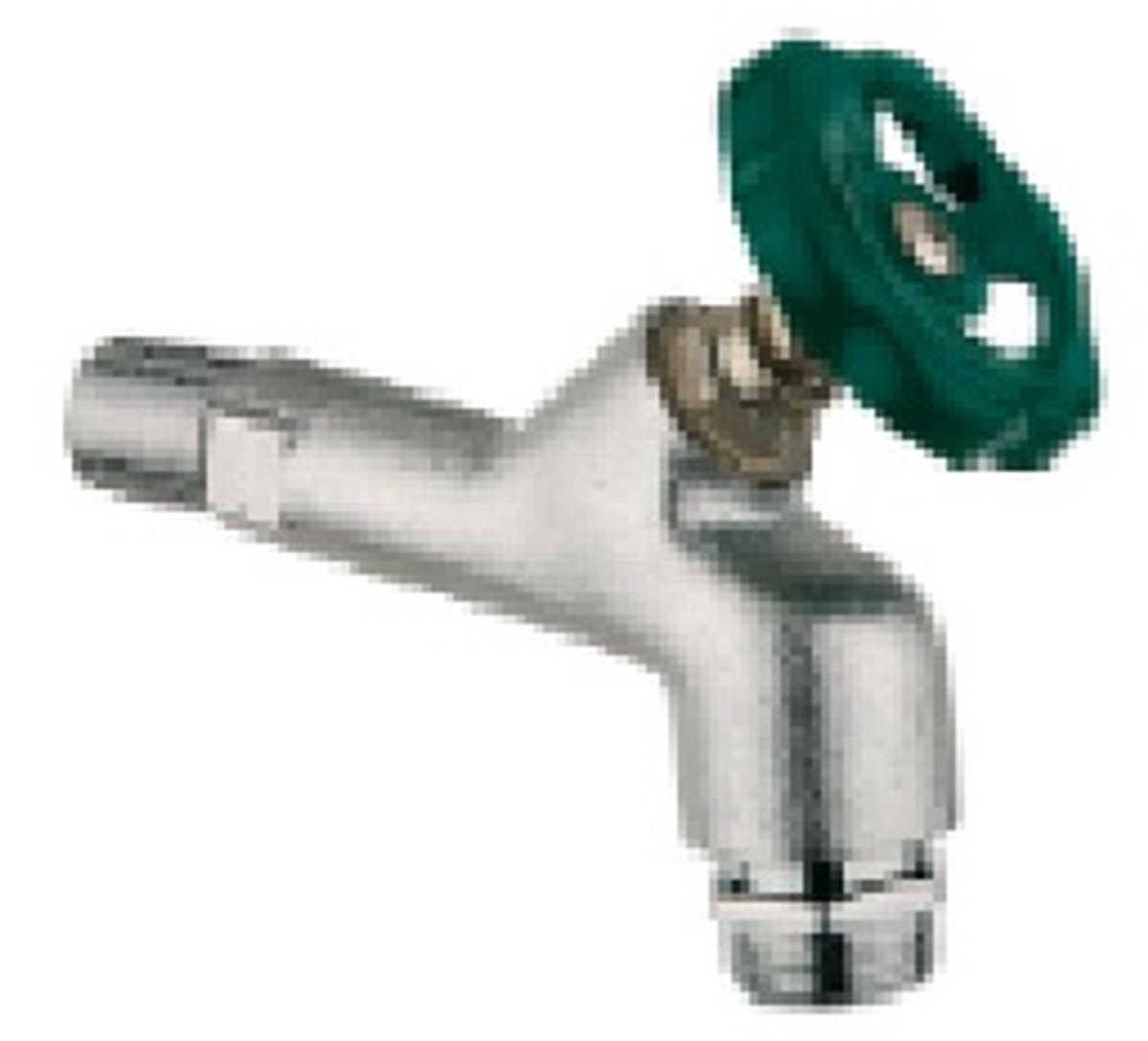 KIRCHHOFF MS Tapkraan Met Handwiel - Chroom - 3/4"BU x 3/4"BU - Met Buisbeluchter
