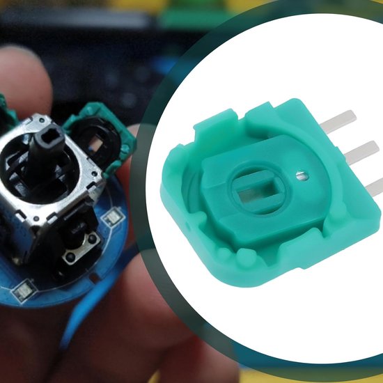 4 STKS 3D Hall Effect Potentiometer Compatibel met PS5 Joystick - 9.6x13.3mm 3D Analoge Sensor Module — afbeelding 3