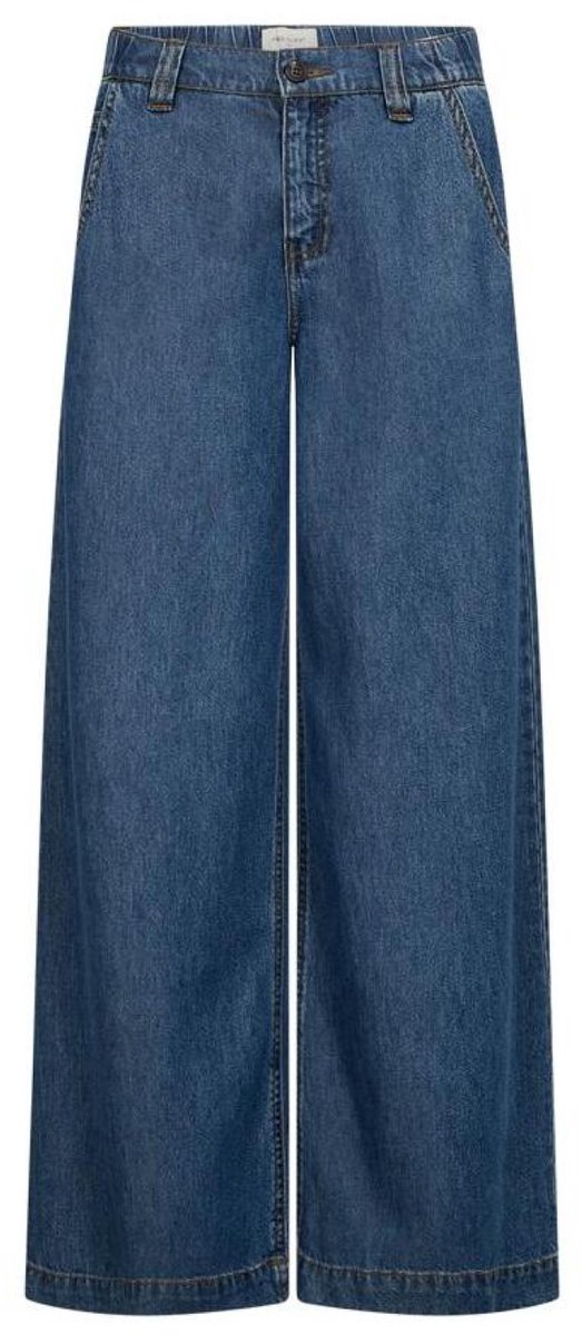 Freequent Jeans Fqmilo Pants 208302 Medium Blue Denim Dames Maat - S