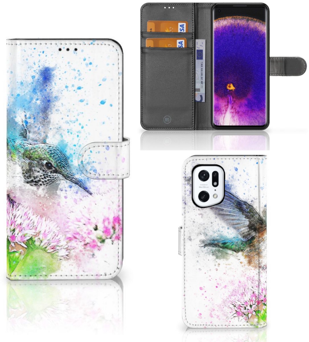 Hoesje OPPO Find X5 Pro Vogel