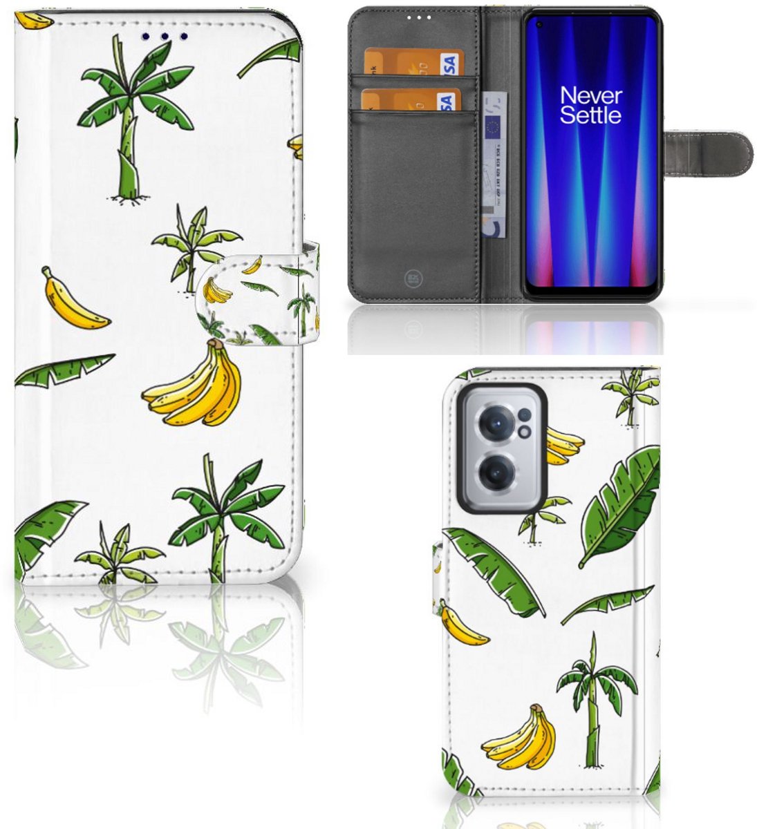 OnePlus Nord CE 2 Hoesje Banana Tree