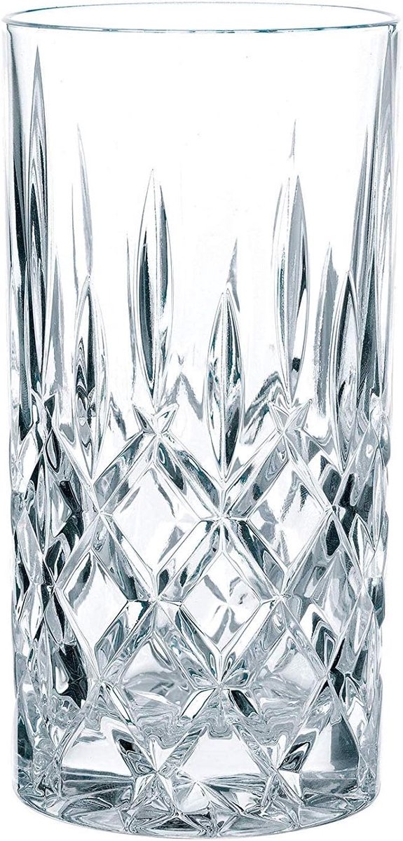 Noblesse Longdrinkglazen set van 6 - 375 ml - Elegante glazen voor cocktails en dranken