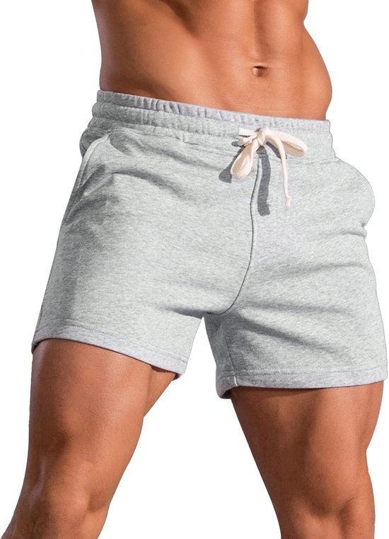 Heren Sweatshorts Korte Joggingbroek Katoen Ademend Sportshort voor Joggen, Yoga en Training — afbeelding 3