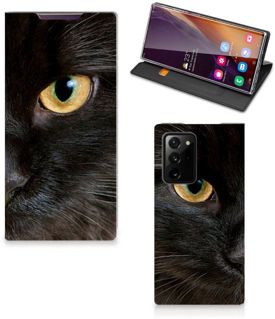 Coque de protection Samsung Galaxy Note 20 Ultra de téléphone Black Cat