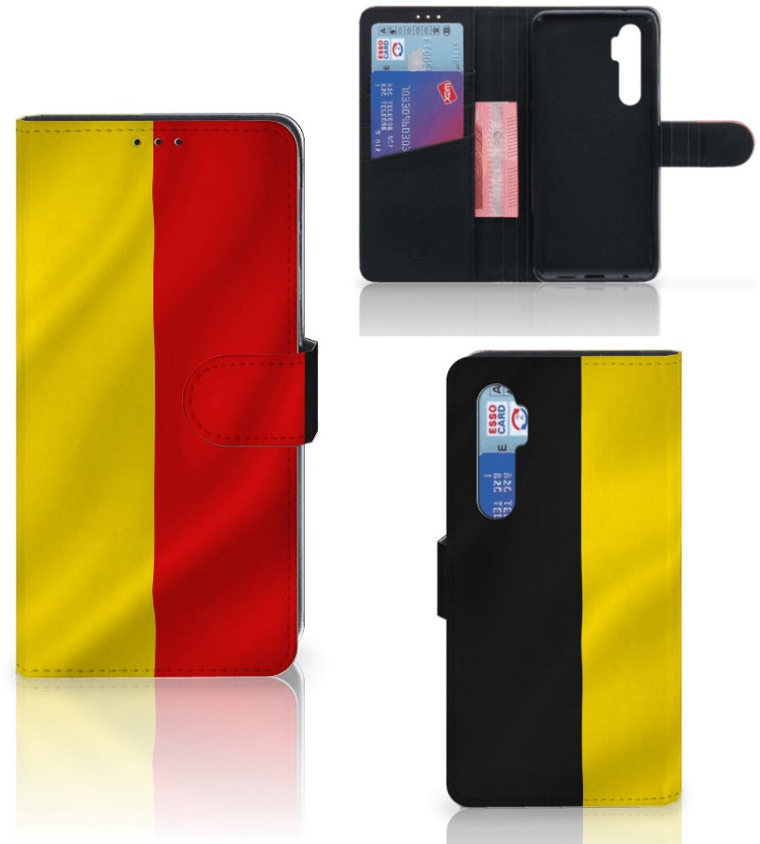 Xiaomi Mi Note 10 Lite Bookstyle Case Belgische Vlag