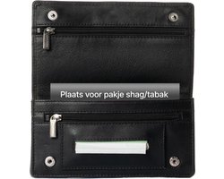 Shag etui - Tabak etui - Leren etui - Shag etui leer - Shag etui tabak - Etui leer - Shag etui heren - Shagzak - Shagetui - Tabaksetui - Shag hoesje - Shag etui dames - Shag buidel - Shag etui leer vrouwen - Shag mapje - Shag zak - Shag hoesje mannen