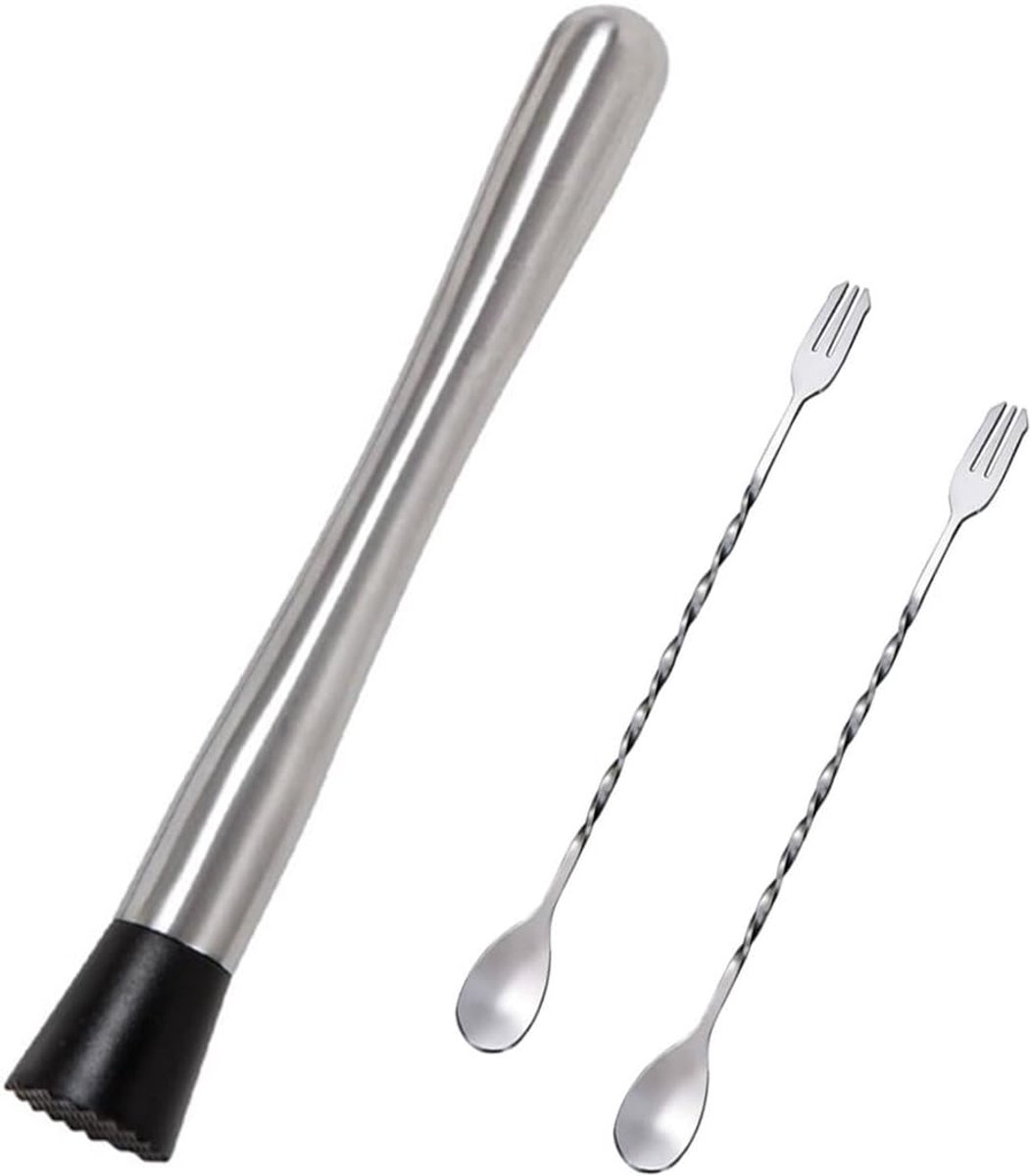 Cocktail Mixerset - Professionele Mixer en Roerlepels voor Heerlijke Dranken