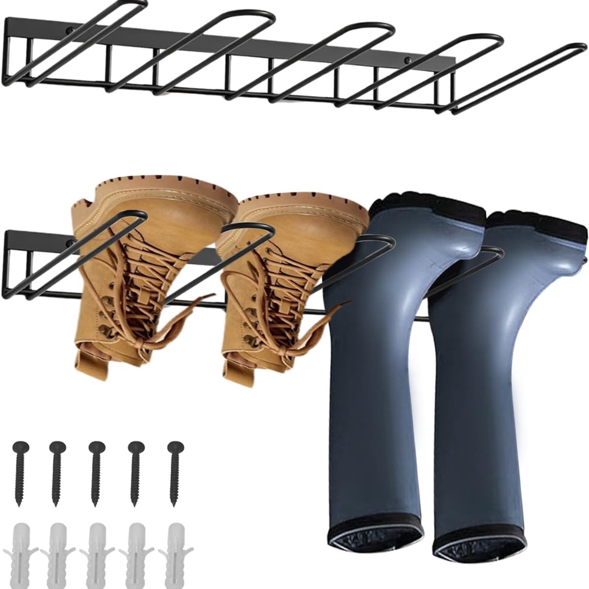 CLVP® Laarzenrek Voor Buiten - Schoenenrek - 41x24x4 CM