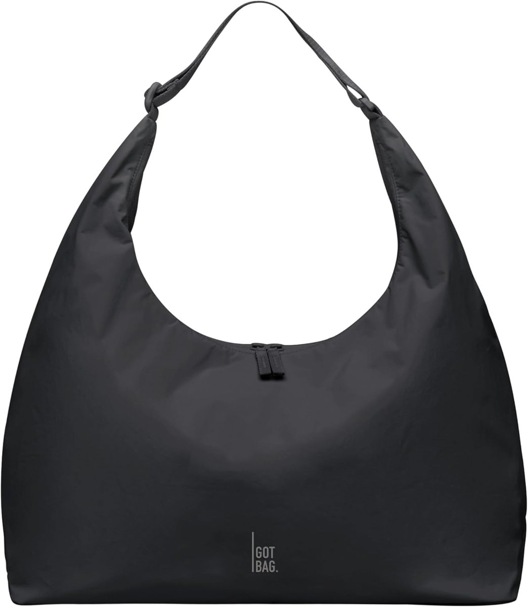 Grote schoudertas met laptopvak van 16 inch van gerecycled nylon