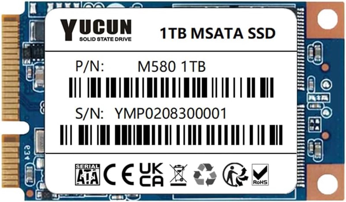 1TB mSATA III Interne Solid State Drive SSD