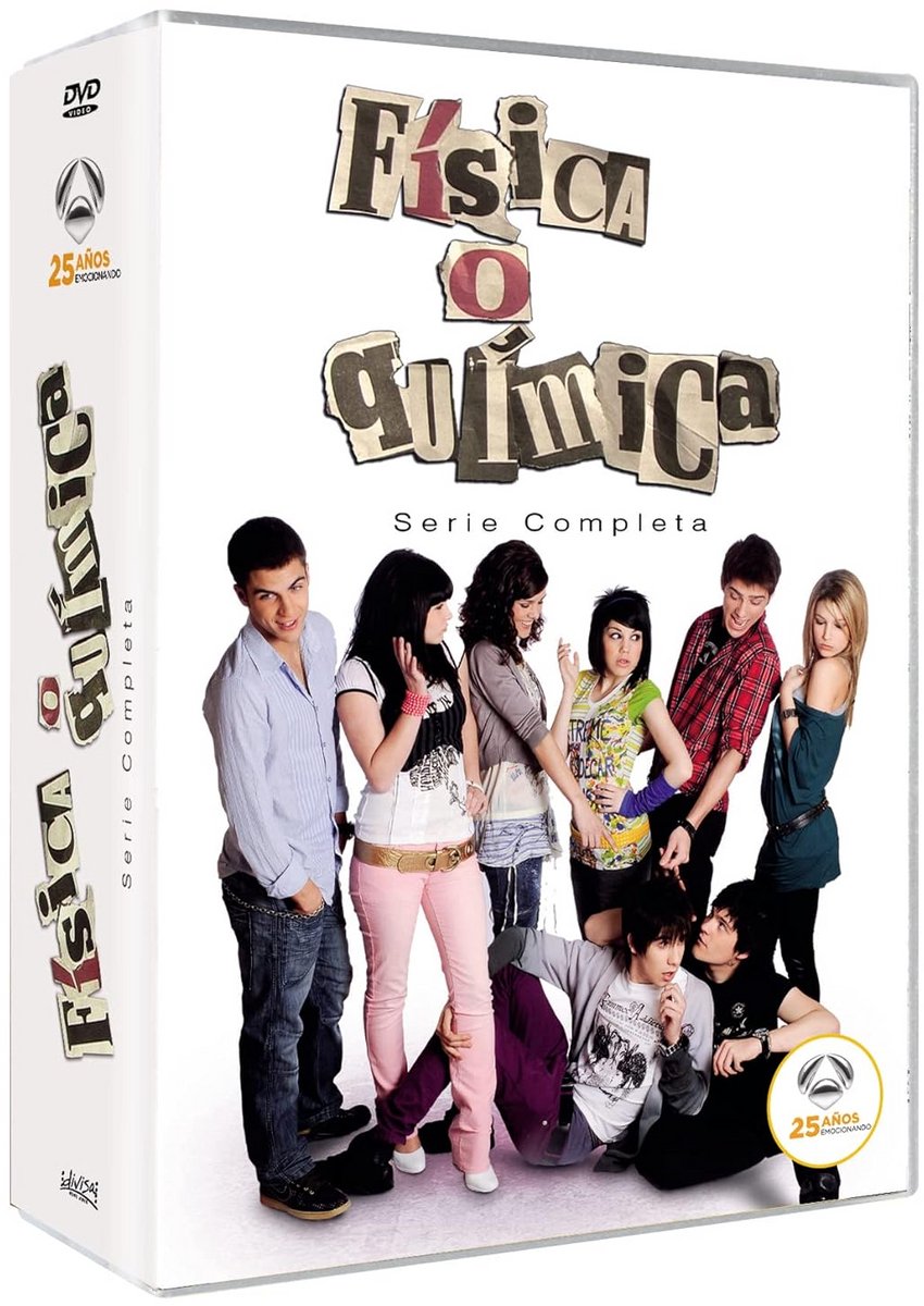Complete Serie Fisica of Quimica - 25 Jaar Jubileum - 24 DVD's