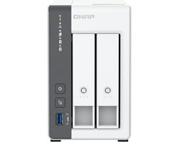 2-Bay ARM 4-Core 2GHz NAS met 4GB RAM en 2x SATA