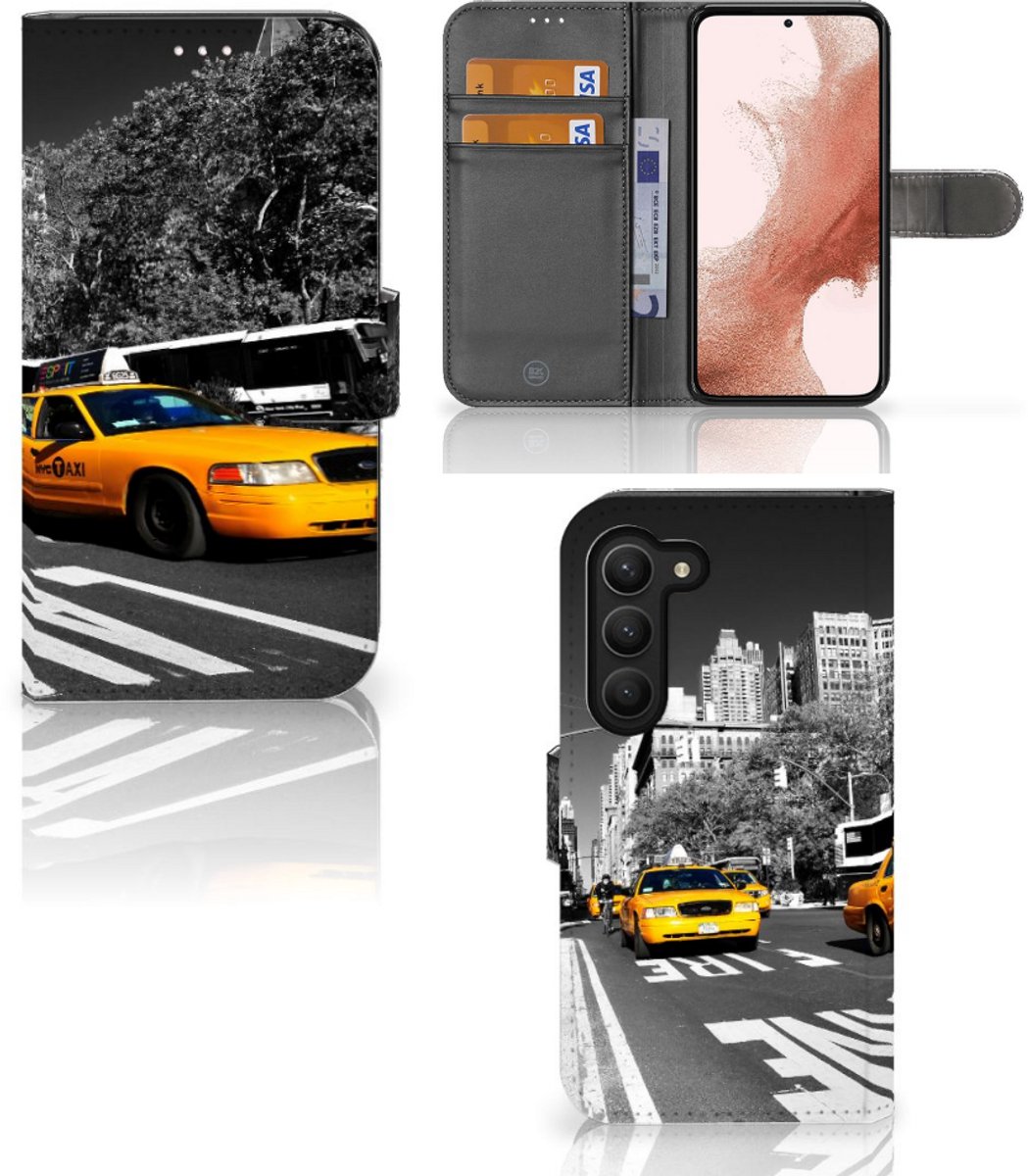 Samsung Galaxy S23 Flip Cover New York Taxi