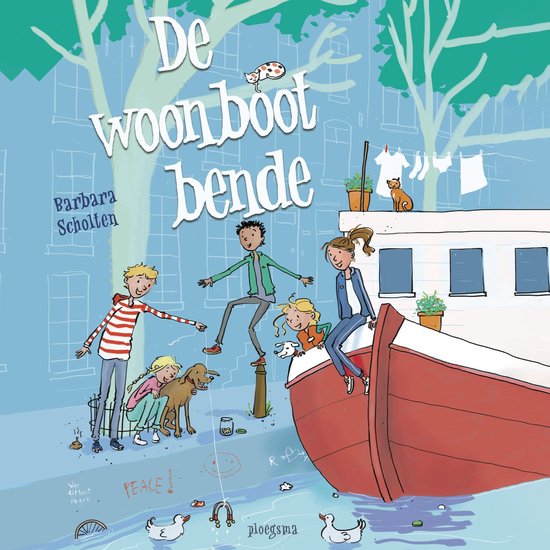 De woonbootbende - cover