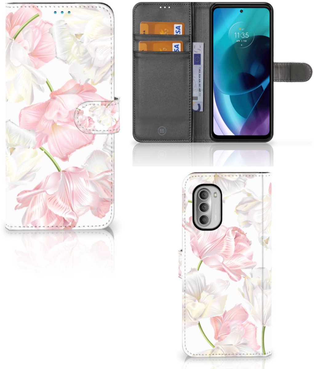 Motorola Moto G51 5G Hoesje Lovely Flowers