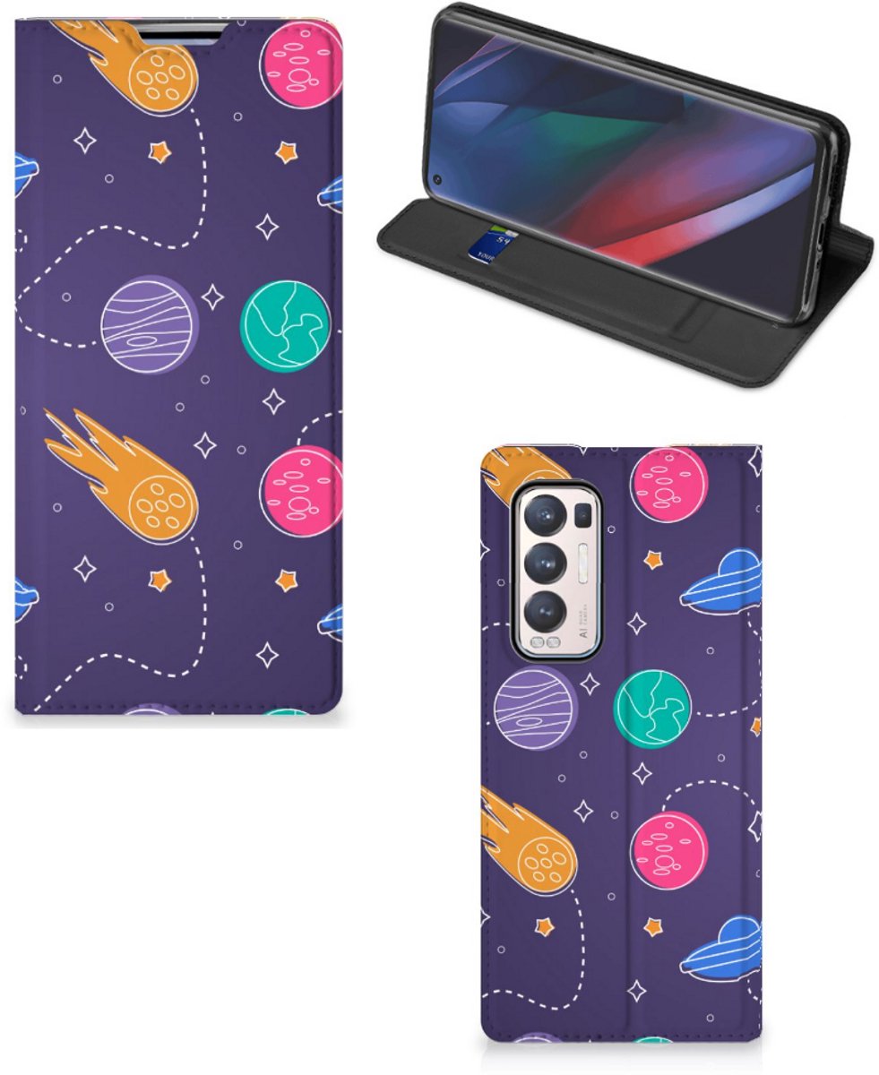 OPPO Find X3 Neo Hippe Standcase Space