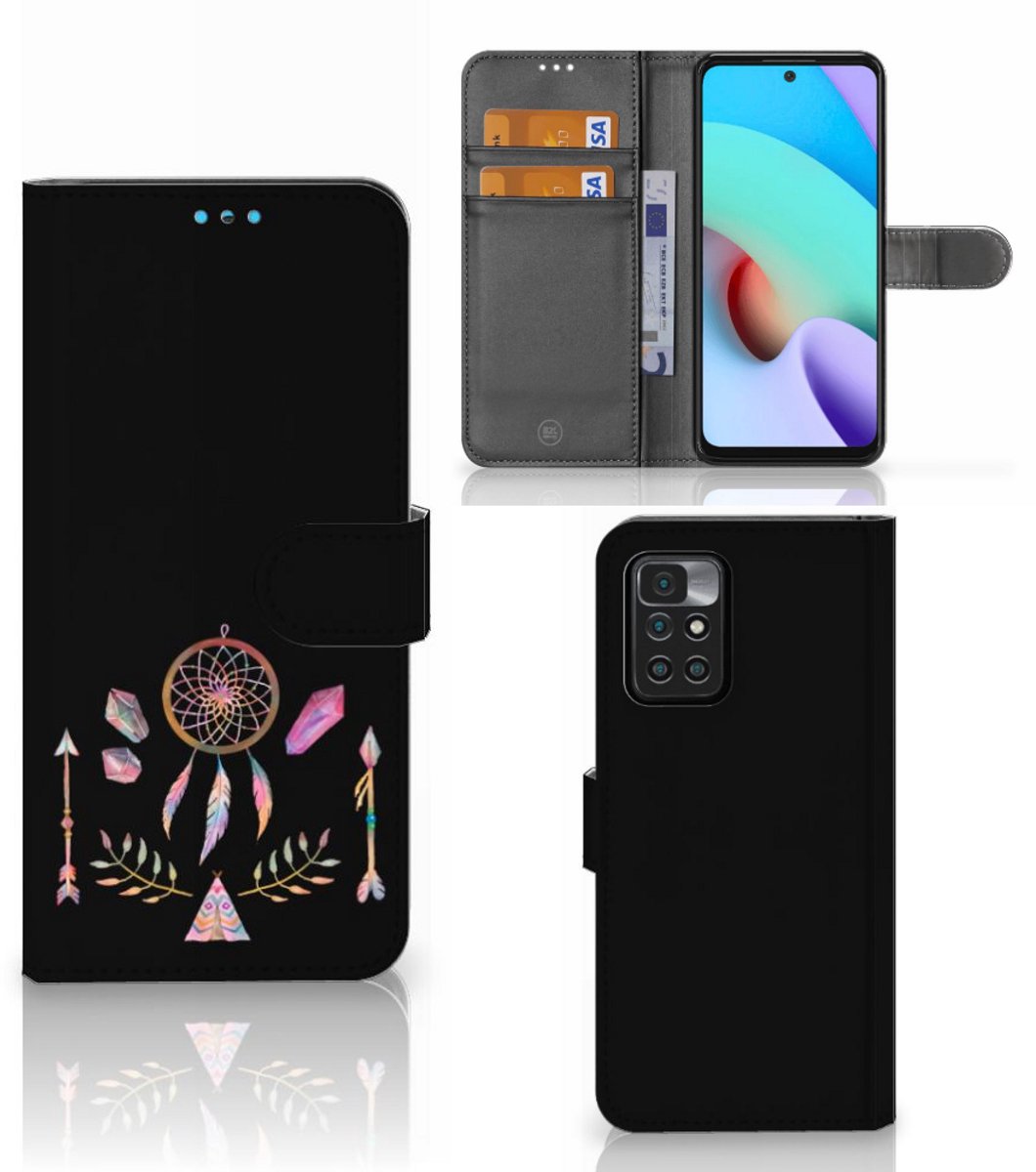 Xiaomi Redmi 10 Leuk Hoesje Boho Dreamcatcher