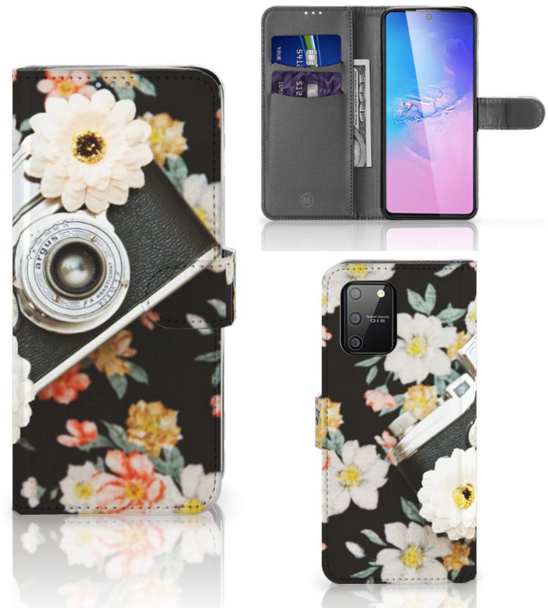 Samsung S10 Lite Telefoonhoesje met foto Vintage Camera