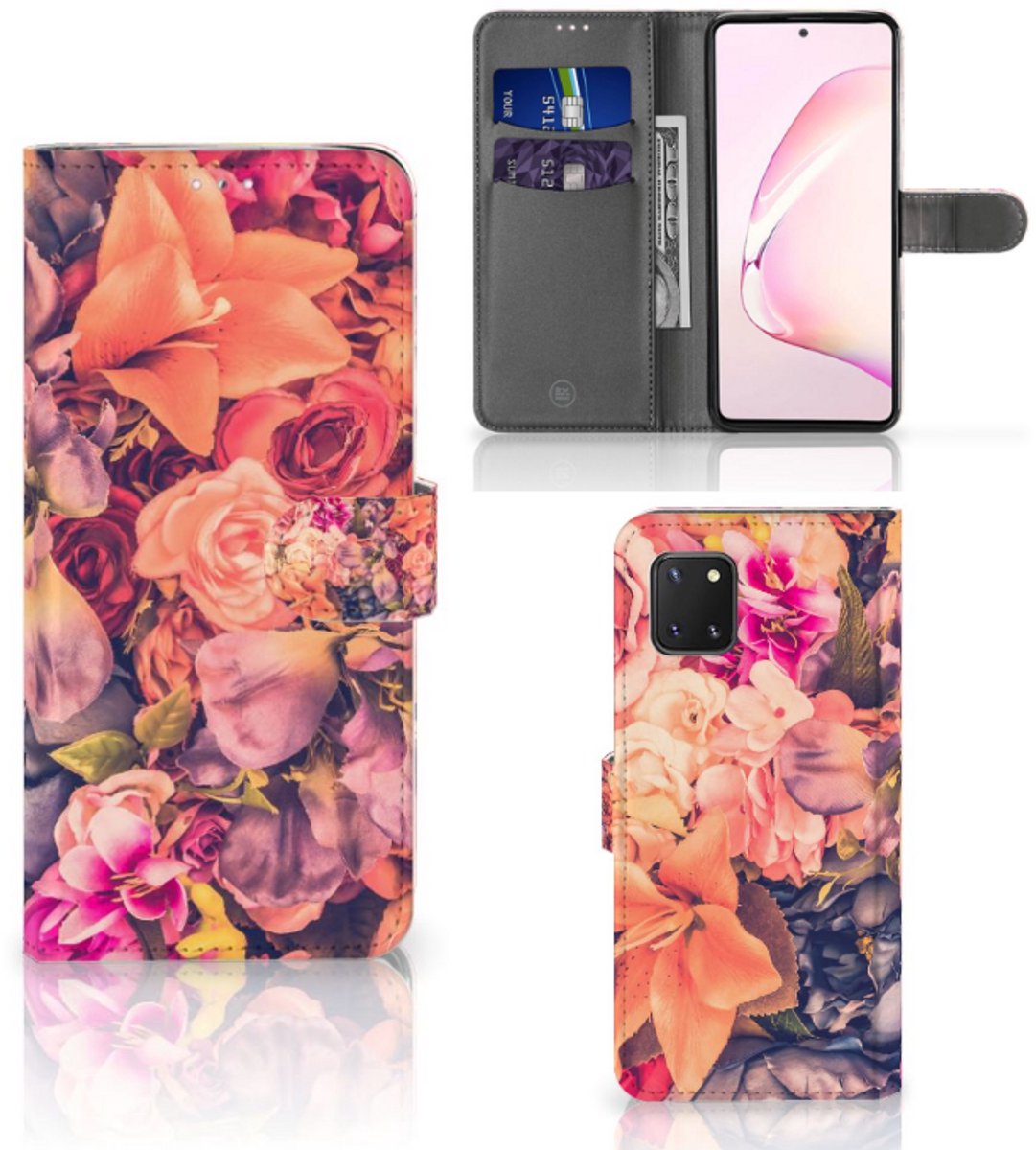 Samsung Note 10 Lite Hoesje Bosje Bloemen