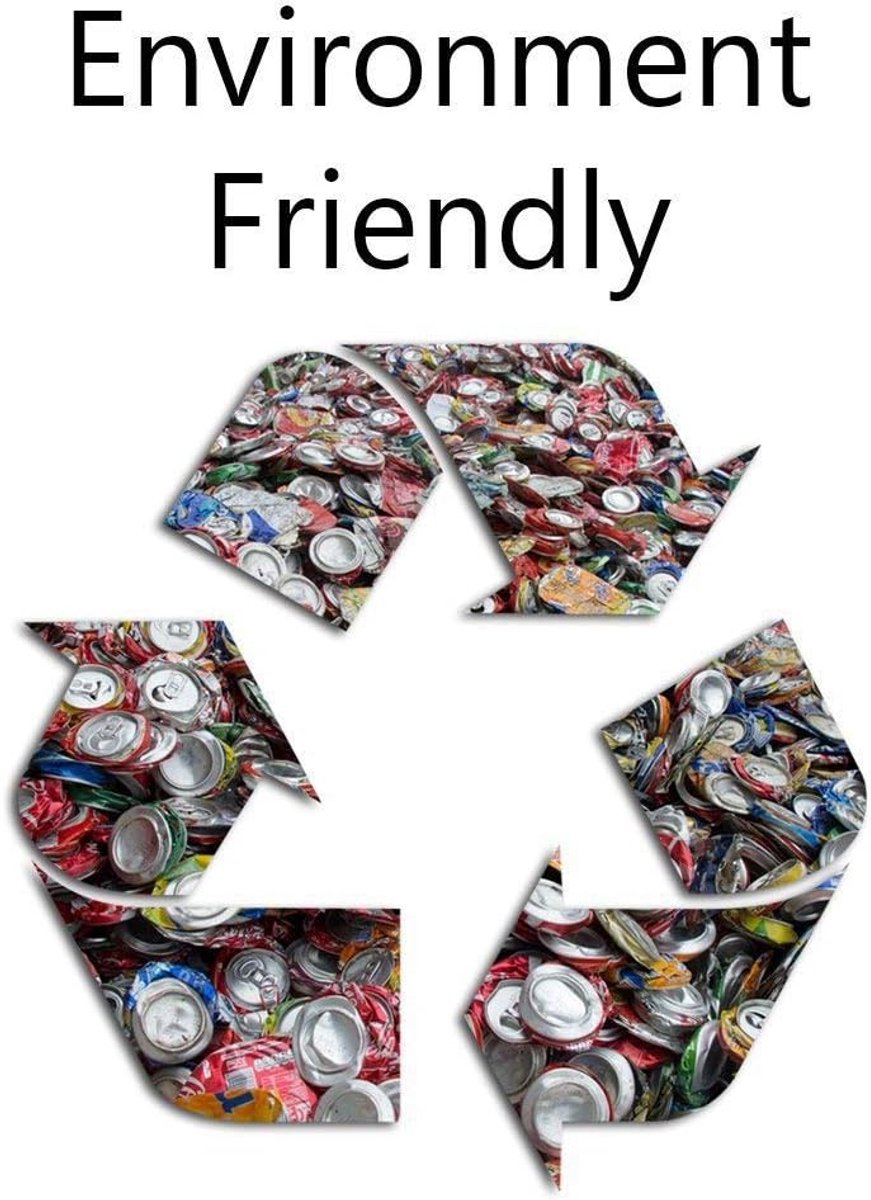 2-in-1 Wandgemonteerde Blikbreker en Flesopener voor Thuiskeuken - Recycling Gereedschap voor Blikjes en Flessen