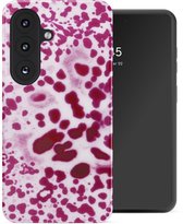 Selencia Hoesje - Geschikt voor Samsung Galaxy S26 - Backcover - Cosmic Orchid