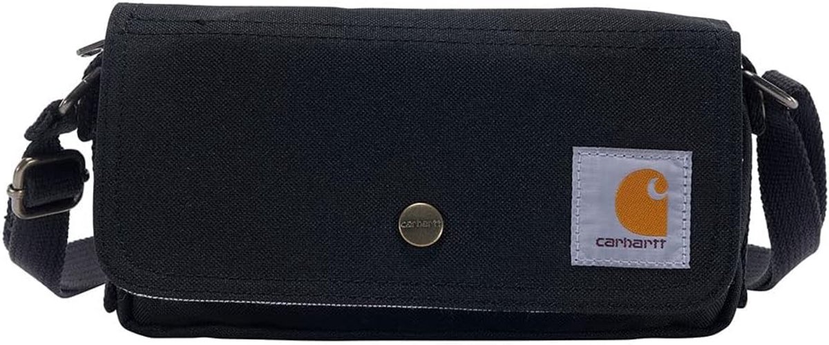 Crossbody Horizontale Tas - Duurzaam Waterafstotend - Eén Maat - Zwart