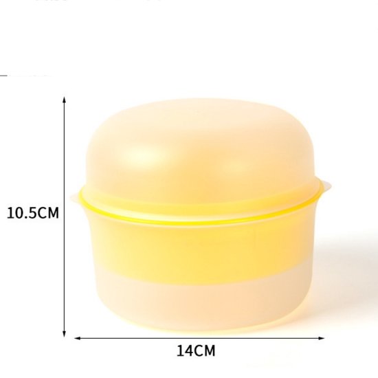 1 stuk - Multifunctionele citruspers - Eiwitscheider Sapfilter - Essentieel voor bakken en keuken - Food-grade materiaal drukpers - Lange levensduur - Geel — afbeelding 4