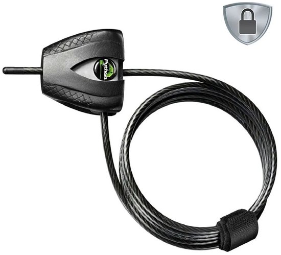 Master Lock 8417EURDPRO Kabelslot Zwart Sleutelslot van Master — afbeelding 2