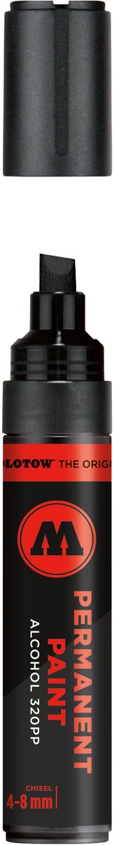 Molotow 320p Marker zwart - 48 MM