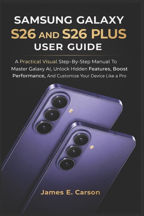 Samsung Galaxy S26 and S26 Plus User Guide - cover