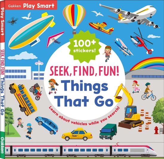 Play Smart- Seek, Find, Fun! Things That Go - cover