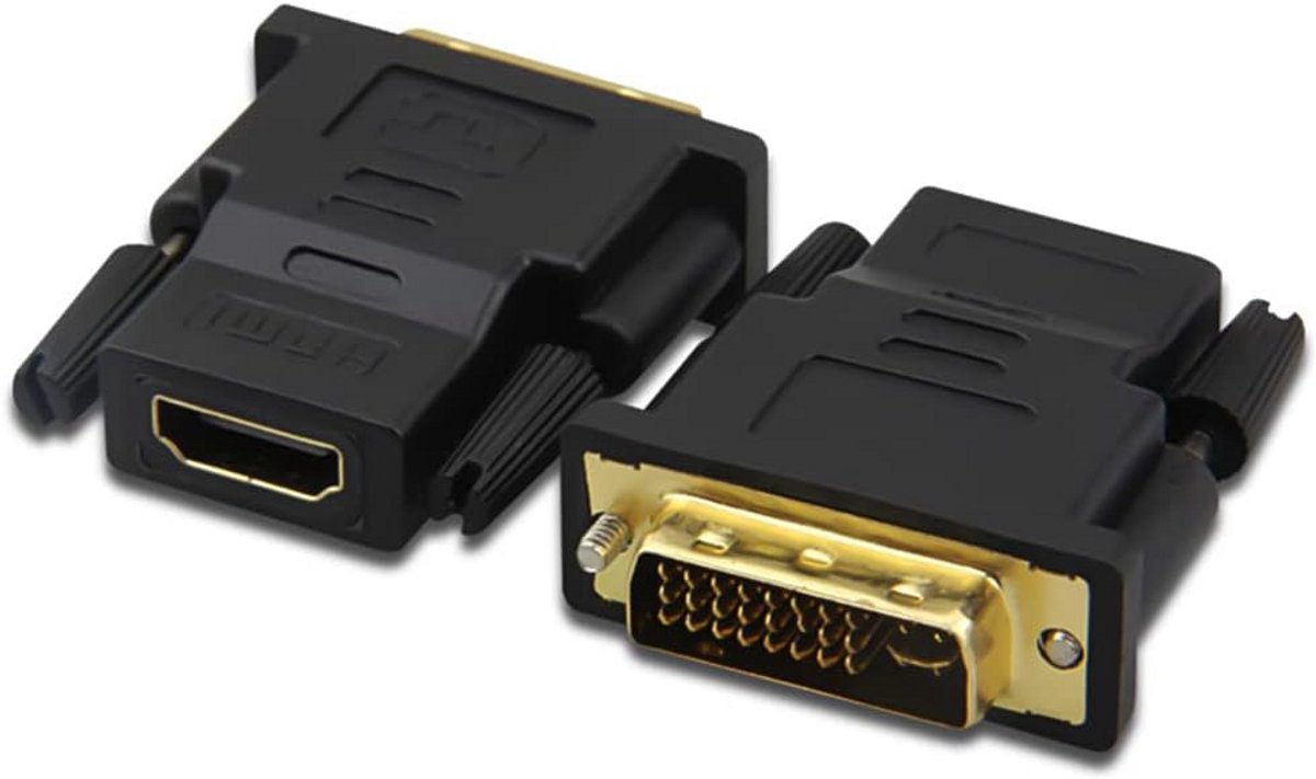 DVI naar HDMI Adapter - Converteer 1080P Full HD voor PC en Projector