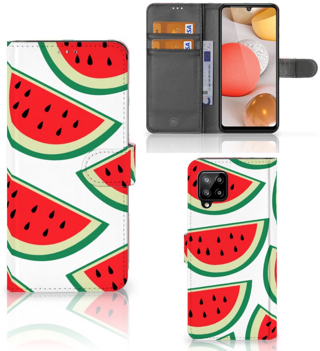 Samsung Galaxy A42 5G Book Cover Watermelons