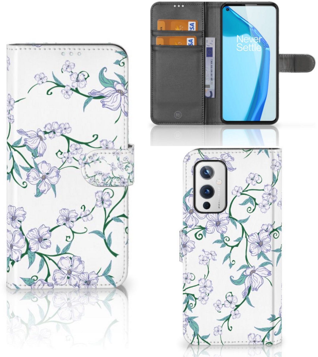OnePlus 9 Uniek Hoesje Blossom White